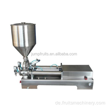 Halbautomatische Paste -Marmelade Flüssigkeitsfüllmaschine